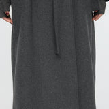FORM SLEEVE LONG COAT Charcoal / 1 (S)
