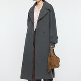 FORM SLEEVE LONG COAT Charcoal / 1 (S)