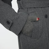 FORM SLEEVE LONG COAT Charcoal / 1 (S)