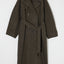 FORM SLEEVE LONG COAT Multi Brown / 1 (S)