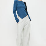 MOANDMO DOUBLE KNEE STRAIGHT Blue / Free