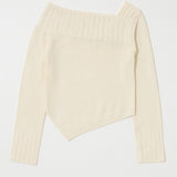 ASYMMETRY TOP Ivory / Free