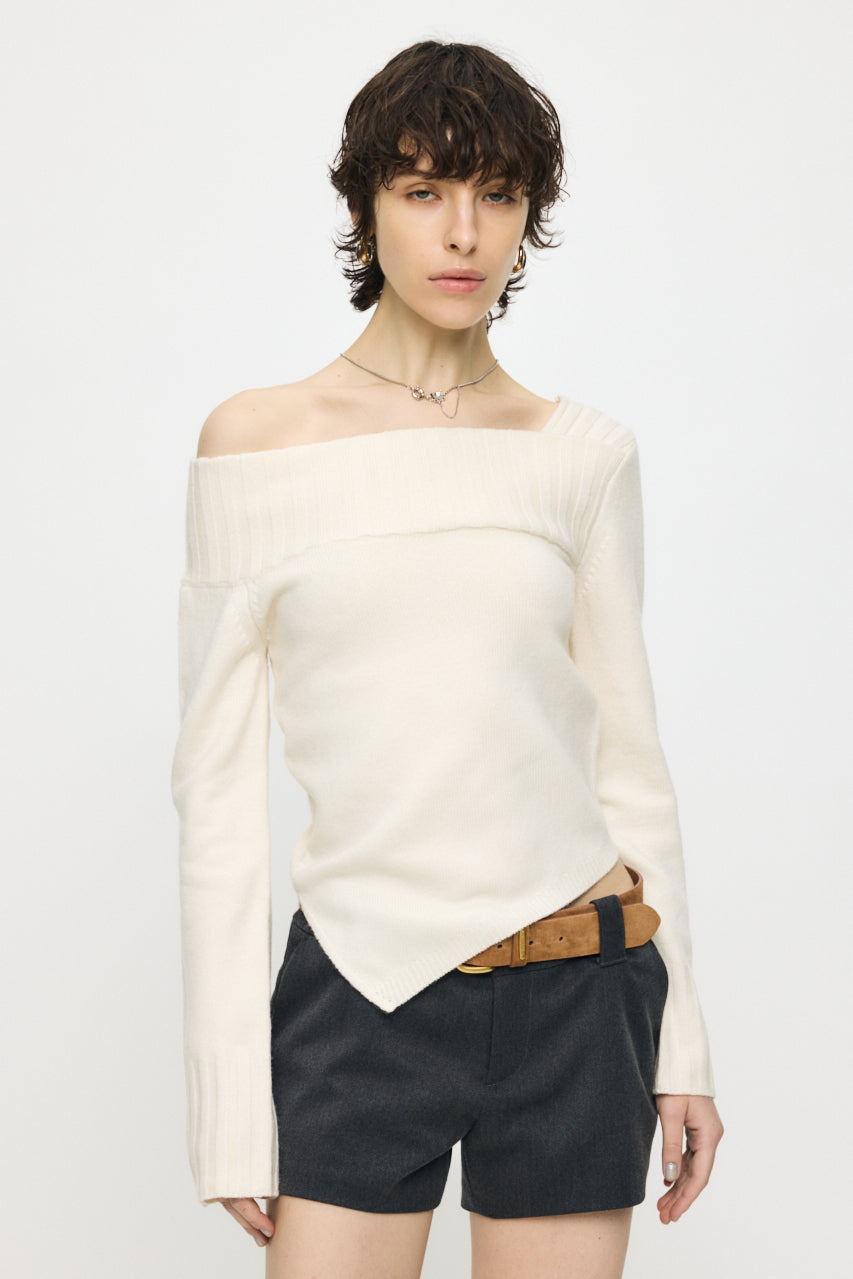 ASYMMETRY TOP Ivory / Free