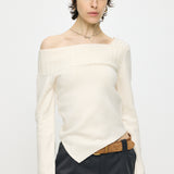 ASYMMETRY TOP Ivory / Free