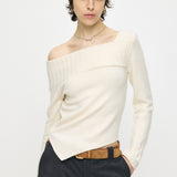 ASYMMETRY TOP Ivory / Free