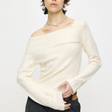 ASYMMETRY TOP Ivory / Free