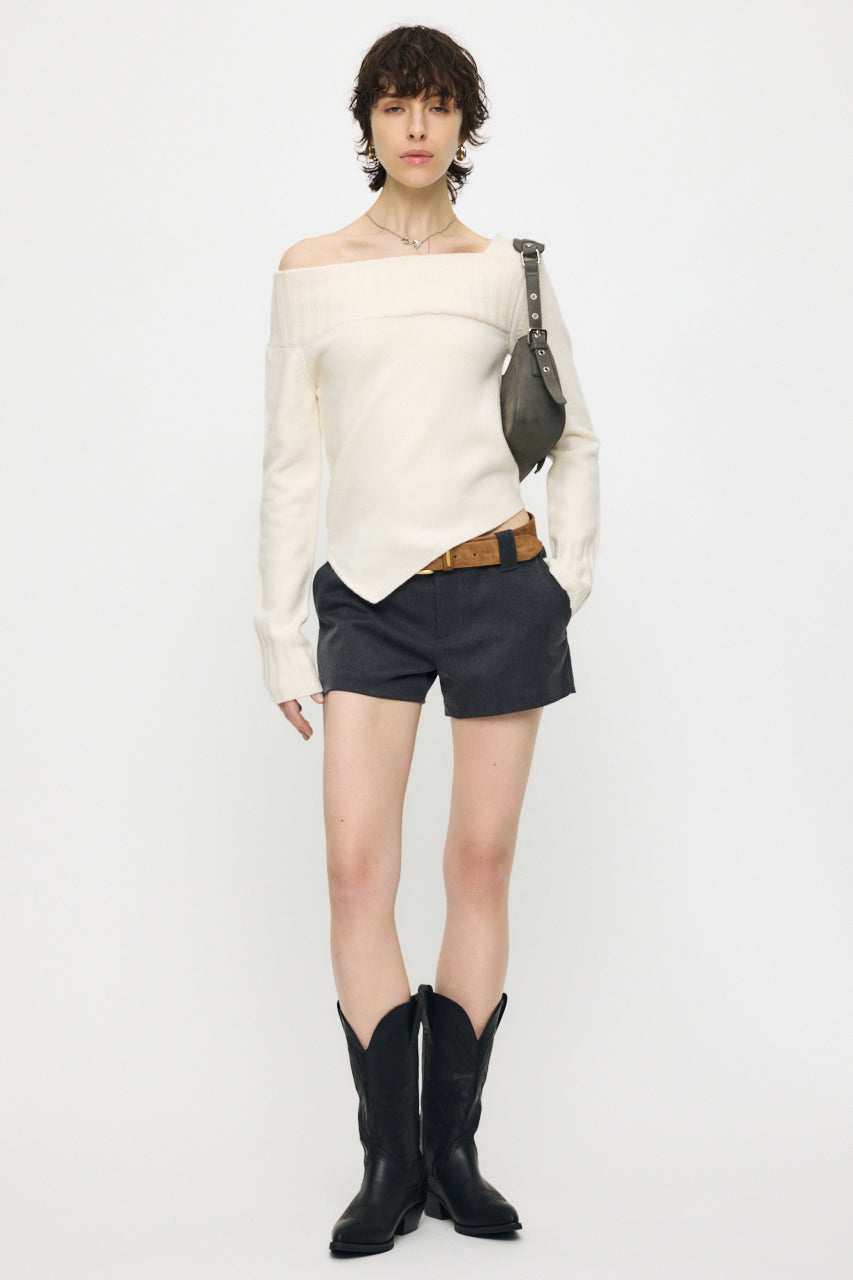 ASYMMETRY TOP Ivory / Free