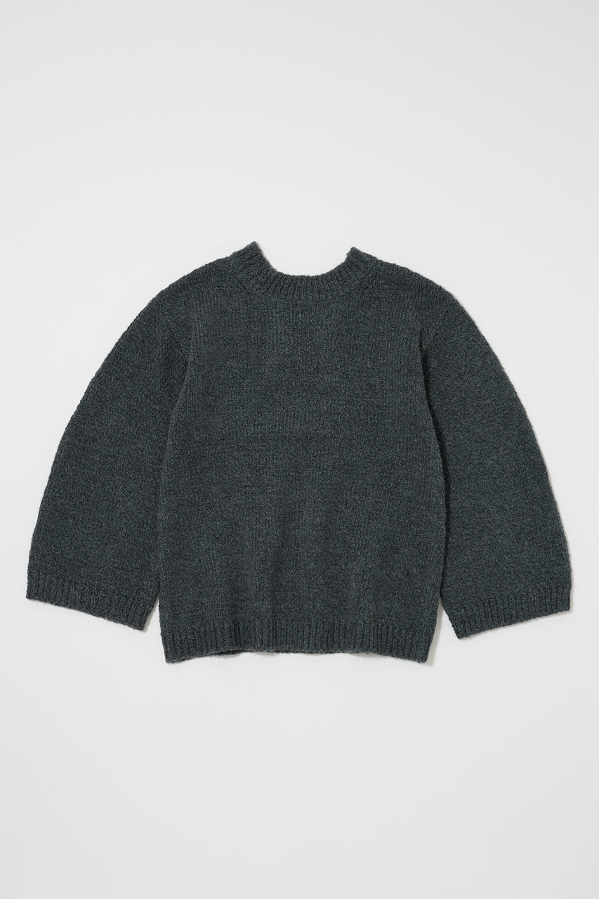 BRUSHED OVERSIZED SWEATER Charcoal / Free