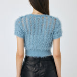 SHEER SHAGGY KNIT