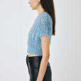 SHEER SHAGGY KNIT
