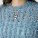 SHEER SHAGGY KNIT