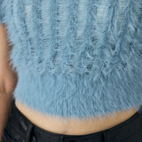 SHEER SHAGGY KNIT
