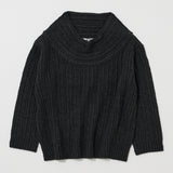 OVER RIB OFF SHOULDER Heather Gray / Free