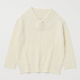 OVER RIB OFF SHOULDER Ivory / Free