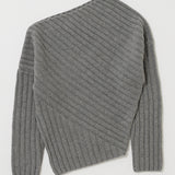 MOANDMO EMBROIDERY MINI SKIRT Heather Gray / Free