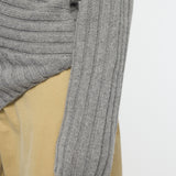 MOANDMO EMBROIDERY MINI SKIRT Heather Gray / Free