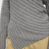 MOANDMO EMBROIDERY MINI SKIRT Heather Gray / Free