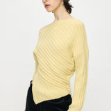 MOANDMO DOUBLE KNEE STRAIGHT Light Yellow / Free