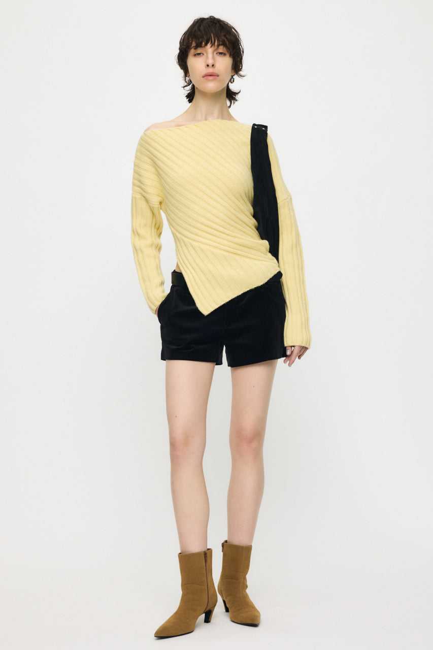 MOANDMO DOUBLE KNEE STRAIGHT Light Yellow / Free