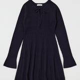 PICO RIBBON MINI DRESS Navy / 1 (S)