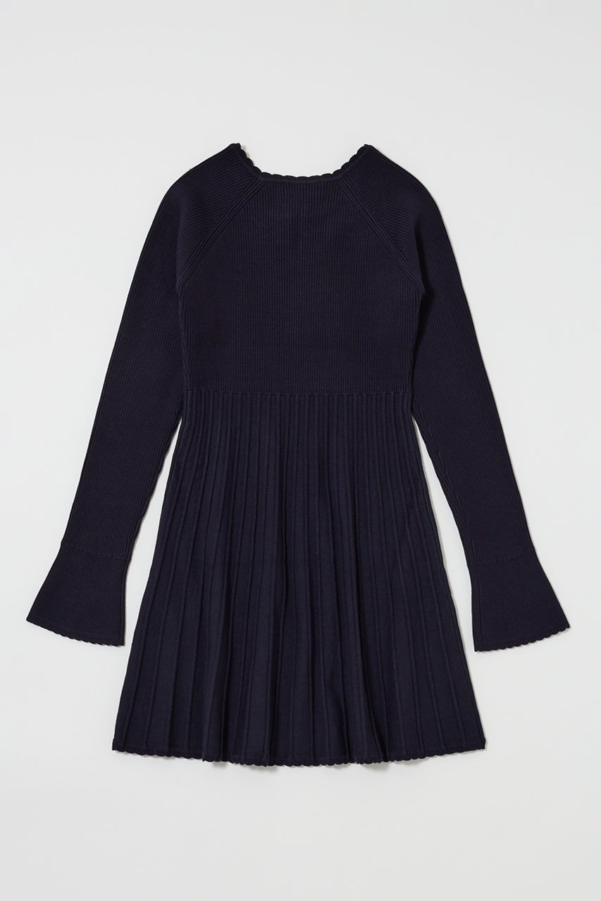 PICO RIBBON MINI DRESS Navy / 1 (S)