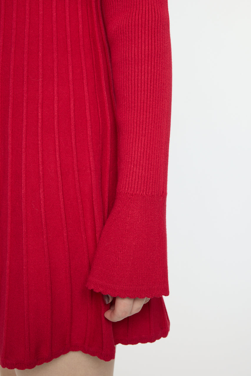 PICO RIBBON MINI DRESS Red / 1 (S)