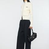 BI COLOR MIDDLE NECK TOP