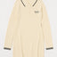 LOGO CABLE KNIT MINI DRESS Ivory / 1 (S)