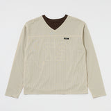 REVERSIBLE MESH LONG SLEEVE TEE