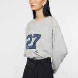 REVERSIBLE MESH LONG SLEEVE TEE