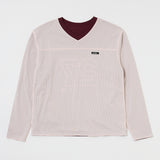 REVERSIBLE MESH LONG SLEEVE TEE