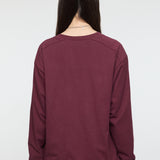 REVERSIBLE MESH LONG SLEEVE TEE