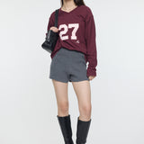 REVERSIBLE MESH LONG SLEEVE TEE
