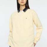 OVER POLO L/S SHIRT Light Yellow / Free
