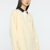 OVER POLO L/S SHIRT Light Yellow / Free