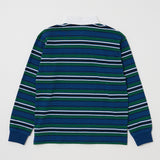 OVER POLO L/S SHIRT Multi Navy / Free