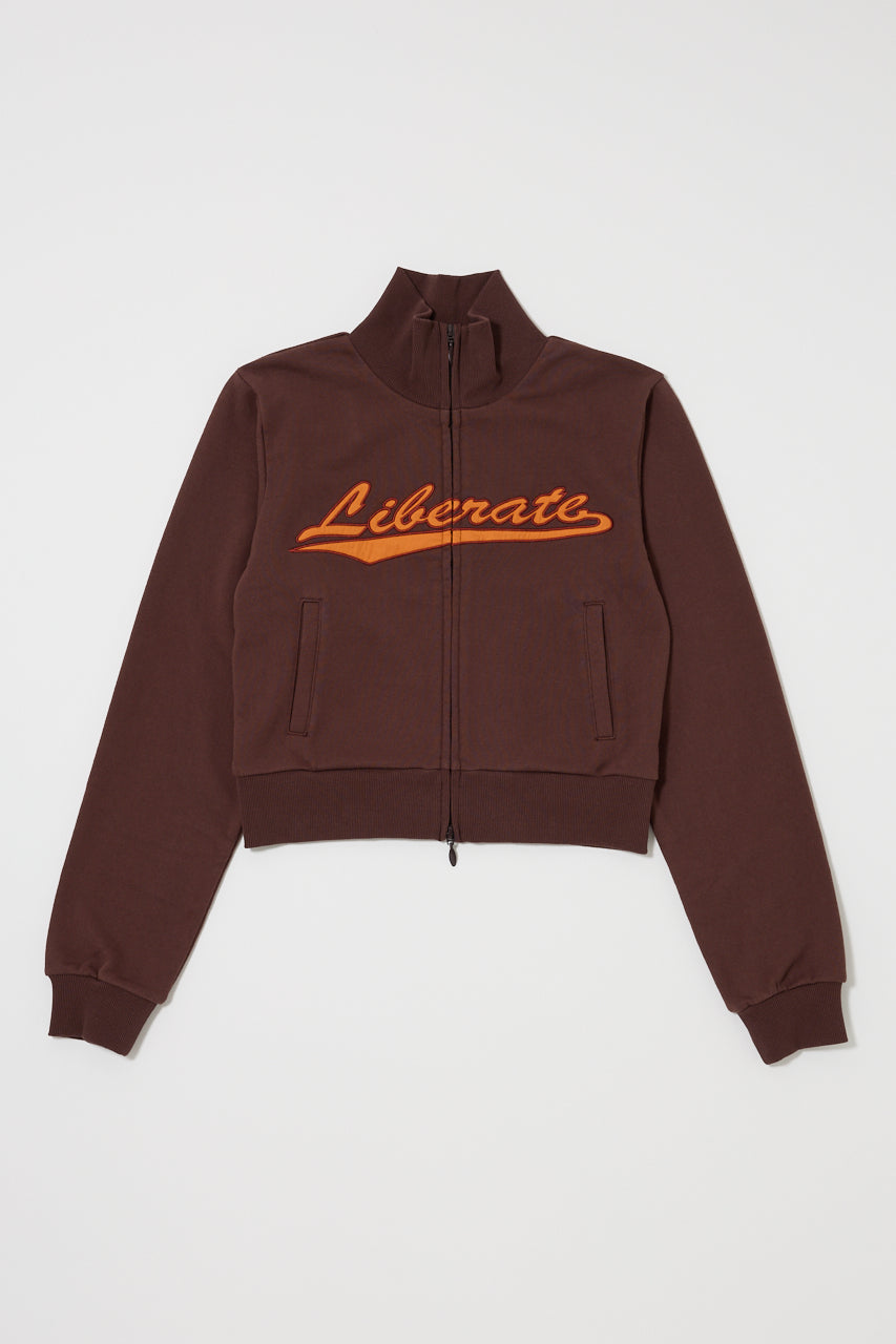 VARSITY LOGO TRACK JACKET Brown / Free