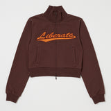 VARSITY LOGO TRACK JACKET Brown / Free