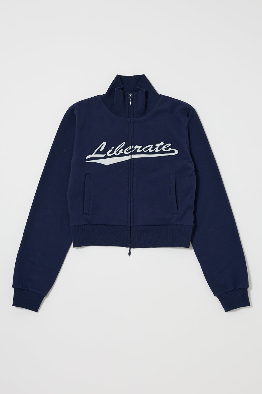 VARSITY LOGO TRACK JACKET Navy / Free