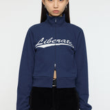 VARSITY LOGO TRACK JACKET Navy / Free
