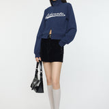 VARSITY LOGO TRACK JACKET Navy / Free