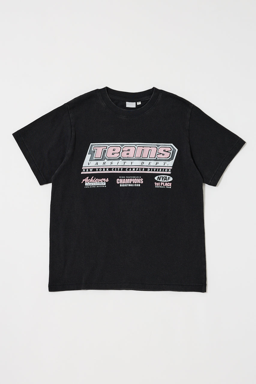 TEAMS NYC TEE Light Black / Free
