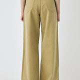 CROSS CHINO WIDE STRAIGHT Beige / 0 (XS)