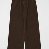 CROSS CHINO WIDE STRAIGHT Brown / 0 (XS)