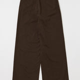 CROSS CHINO WIDE STRAIGHT Brown / 0 (XS)