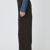 CROSS CHINO WIDE STRAIGHT Brown / 0 (XS)