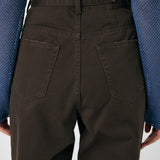 CROSS CHINO WIDE STRAIGHT Brown / 0 (XS)