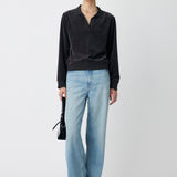 TENCEL DENIM STRAIGHT Light Blue / 23