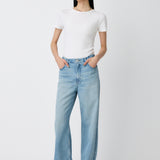 TENCEL DENIM STRAIGHT Light Blue / 23