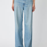 TENCEL DENIM STRAIGHT Light Blue / 23